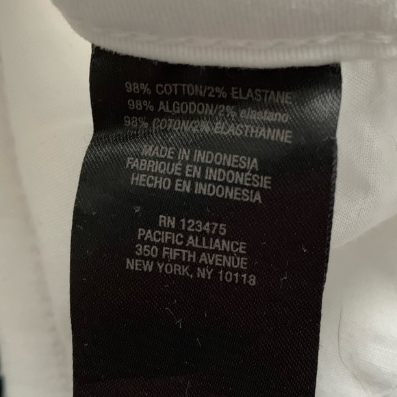 JONES New York White Denim Jeans - Picture 8 of 8